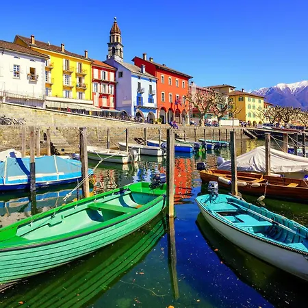 Appartement Charm Apartment With Balcony And Parking - Happy Rentals Ascona